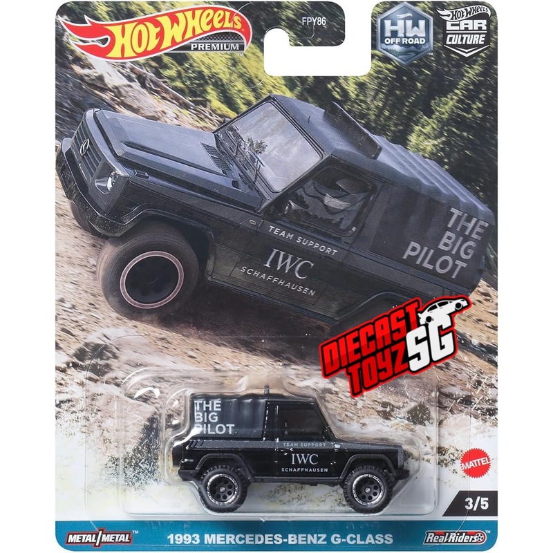 Hot Wheels HKC72 Car Culture Off Road – 1993 Mercedes-Benz G-Class