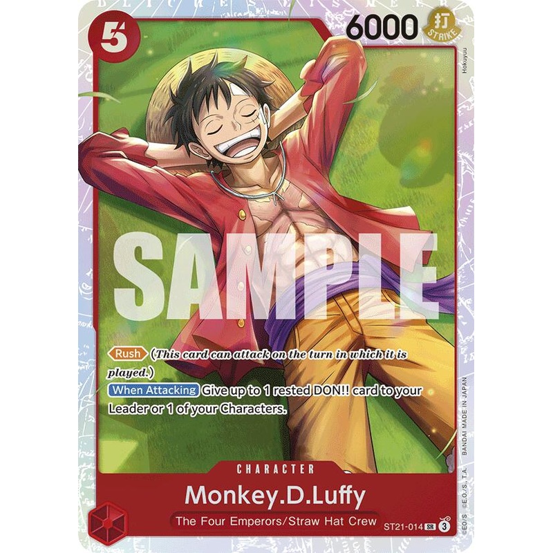Monkey.D.Luffy [Starter Deck EX: Gear 5]