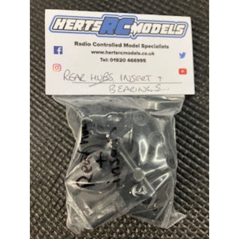 Rear Hubs, Insert & Bearings