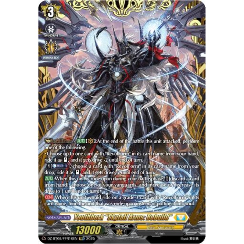 Youthberk Skyfall Arms: Rebuild (DZ-BT08/FFR10EN) [Knights 0f Rebirth]