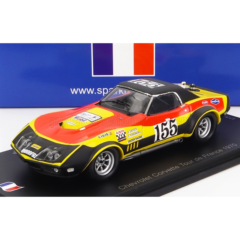 CHEVROLET | CORVETTE C3 N 155 TOUR DE FRANCE 1970 H.GREDER – J.C.PERRAMOND