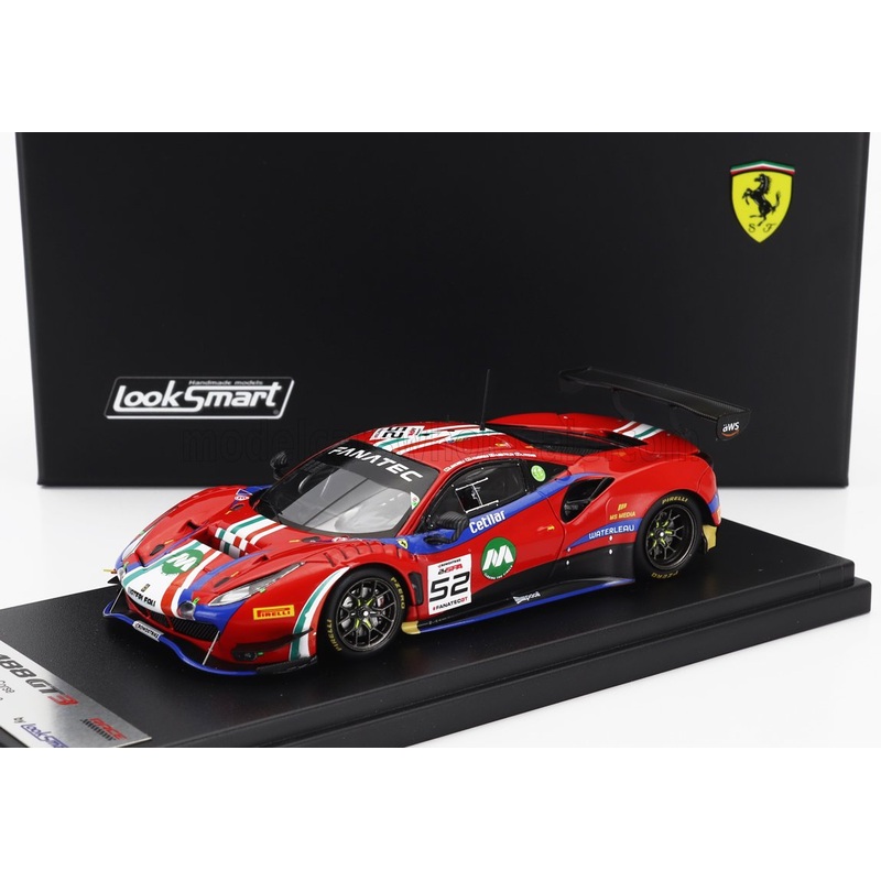FERRARI | 488 GT3 EVO TEAM AF CORSE N 52 24h SPA 2023 ANDREA BERTOLINI – LOUIS MACHIELS – JEF MACHIELS – LILOU WADOUX