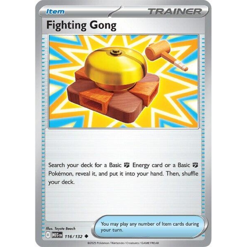 Fighting Gong (116/132) [Mega Evolutions: Base Set]
