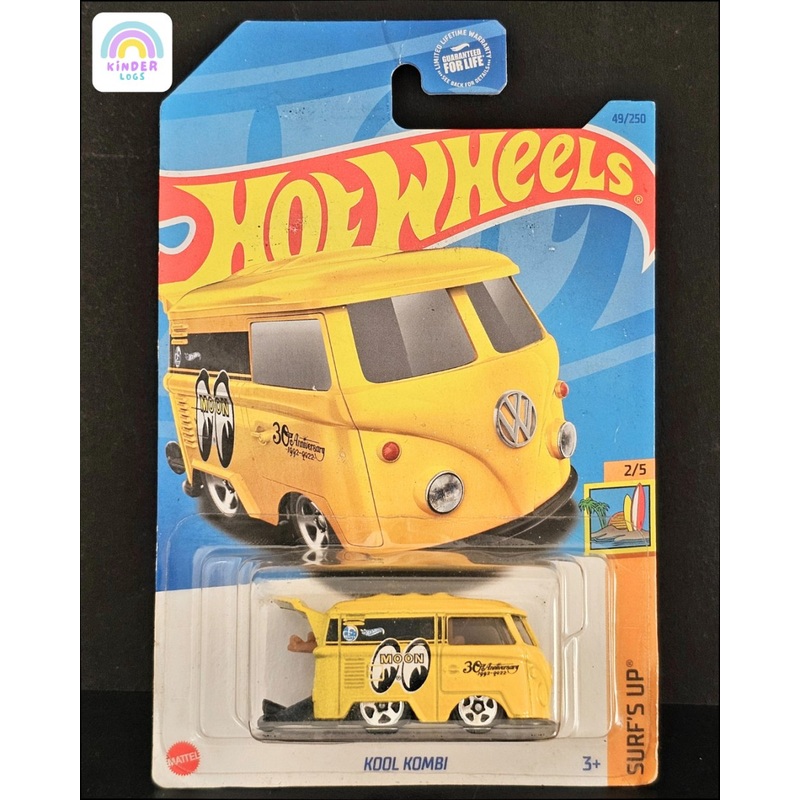 Hot Wheels Kool Kombi 30th Anniversary Moon Eyes