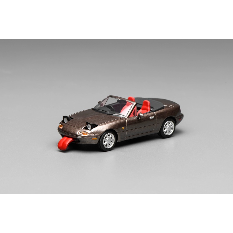 * PRE ORDER * MOTORHELIX 1/64 MAZDA EUNOS ROADSTER (NA) RHD  METALLIC BROWN  M60207R