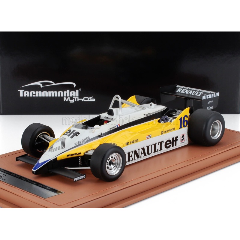RENAULT | F1  RE30B V6 TURBO TEAM RENAULT ELF N 16 WINNER ITALY GP 1982 RENE ARNOUX