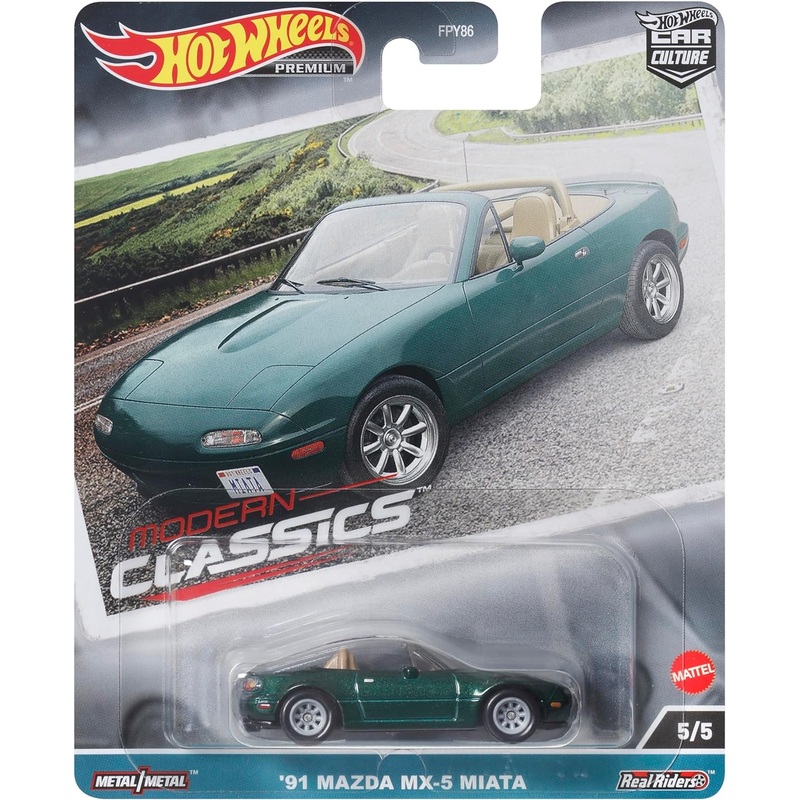 Hot Wheels HKC68 Car Culture Modern Classics – ’91 Mazda MX-5 Miata