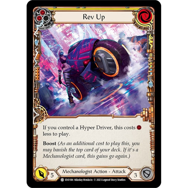 Rev Up (Yellow) [EVO184] (Bright Lights)