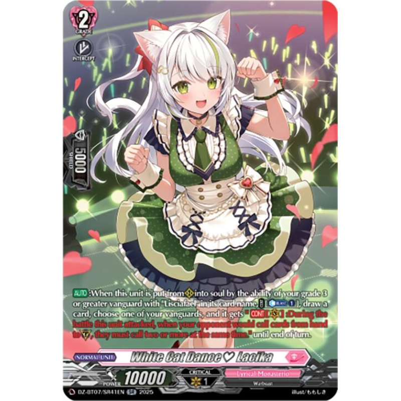 White Cat Dance Lacika (DZ-BT07/SR41EN) [Moon Fangs & Cerulean Blaze]