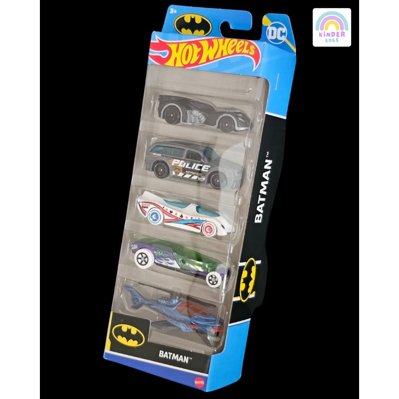 2024 Hot Wheels Batman 5 Cars Pack