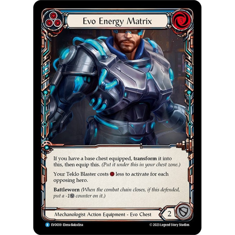 Evo Energy Matrix [EVO039] (Bright Lights)  Cold Foil