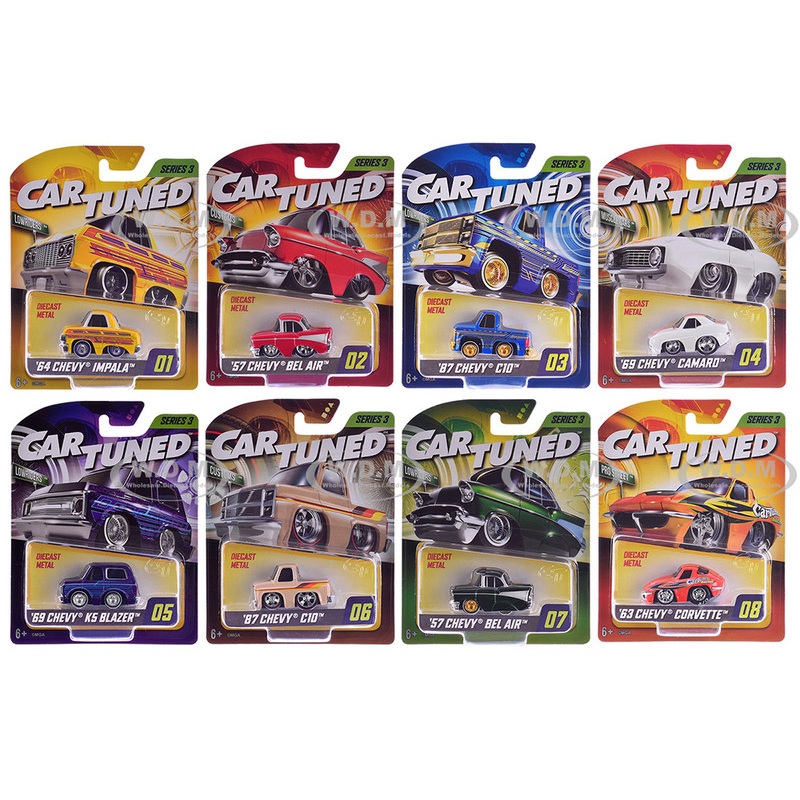 Mainline 2025 Series 3 Set of 8 Pieces Diecast Model Cars by CarTuned
