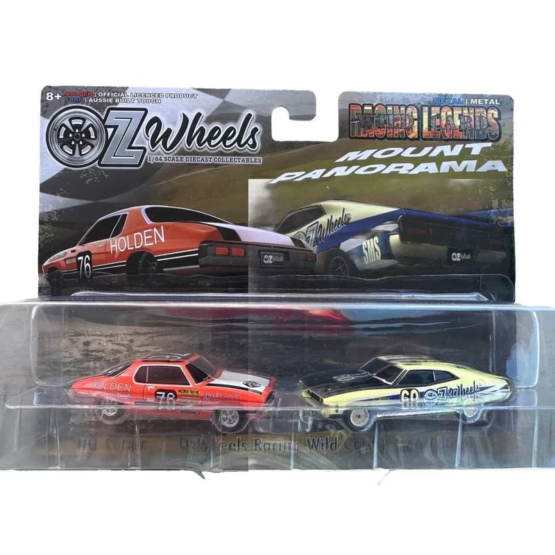 OZ WHEELS – HOLDEN HQ COUPE & XA FALCON – BATHURST EDITION TWIN SET- 1:64 SCALE – SERIES 2 – DDA