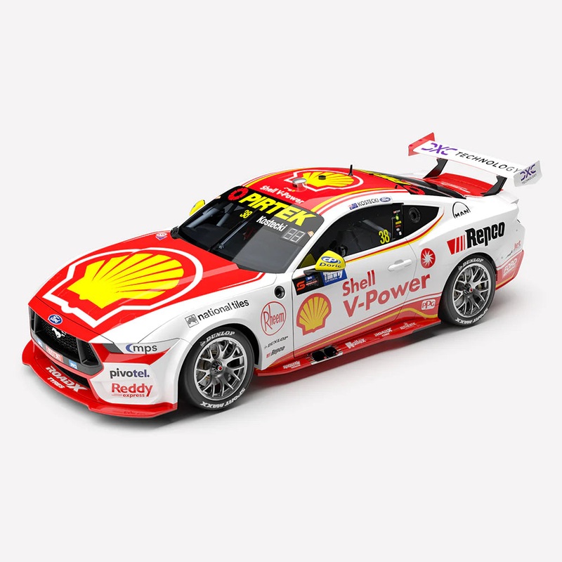 *PRE-ORDER* Brodie Kostecki – Shell V-Power Racing Team #38 Ford Mustang GT – 2025 Supercars Championship Season – 1:18 Scale Diecast Model – Authentic Collectables