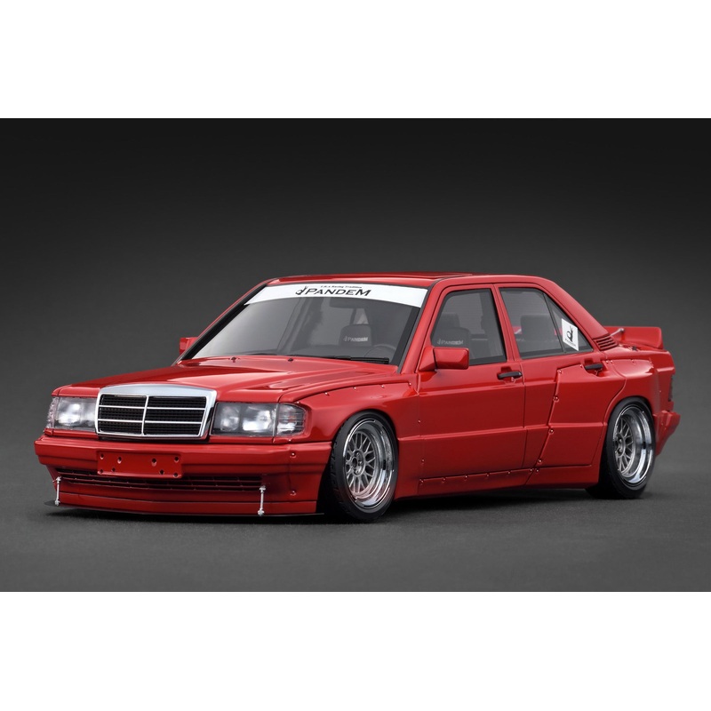 *PREORDER* Ignition Model 1:18 Mercedes-Benz  PANDEM 190 in Red