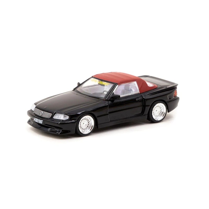 Tarmac Works 1/64 Mercedes-Benz SL 500 Koenig Specials Black – GLOBAL64