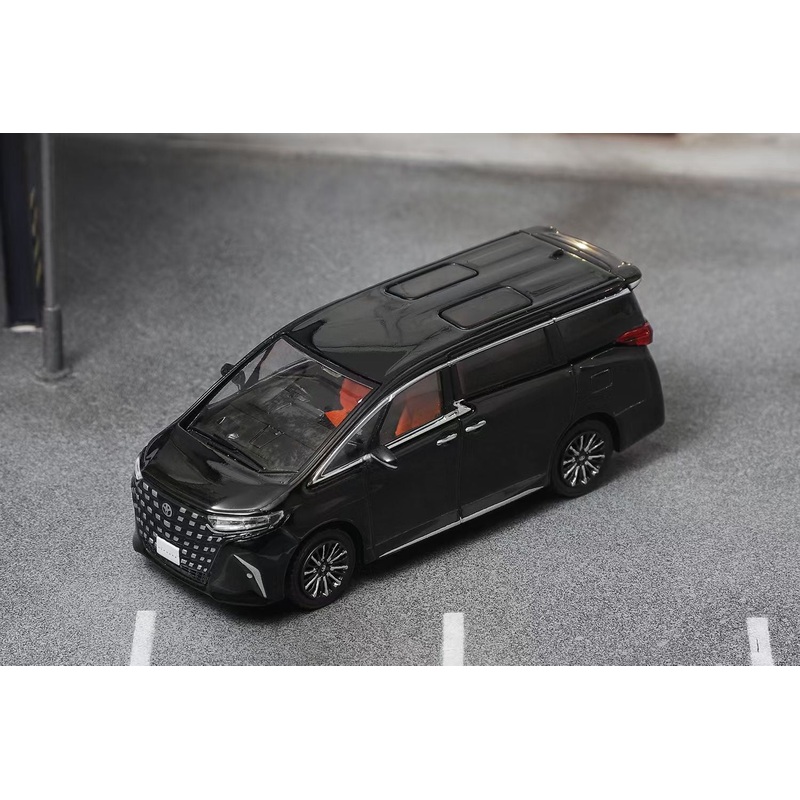 DCT 1:64 Toyota Alphard MK4 AH40 RHD Black Toyota Official Licensed