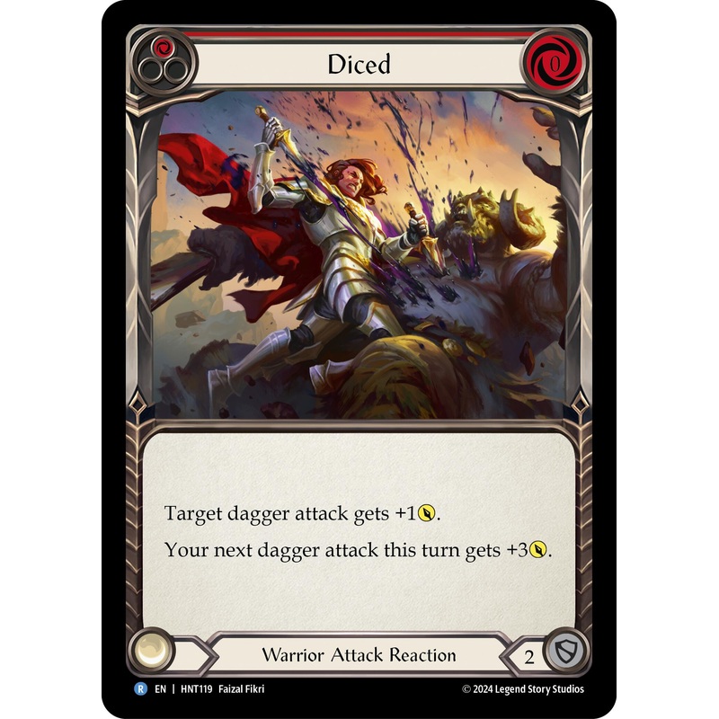 Diced (Red) [HNT119] (The Hunted)