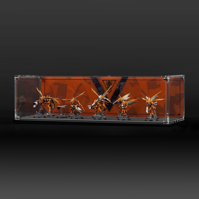 Display Case for Warhammer 40,000 Kill Team: Vespid Stingwings