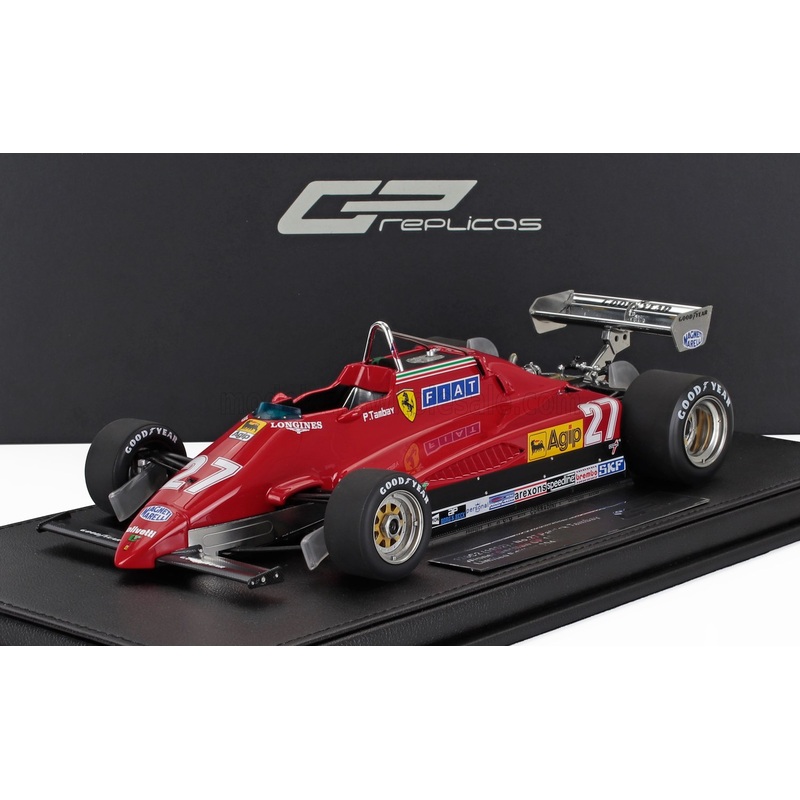 FERRARI – F1  126C2 (late version) N 27 WINNER GERMAN GP 1982 PATRICK TAMBAY – RED