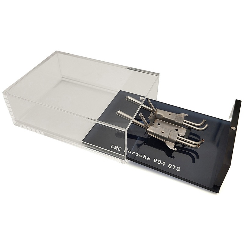 Megaphone Exhaust for Porsche 904 Carrera GTS with Display Case 1/18 Diecast Model by CMC