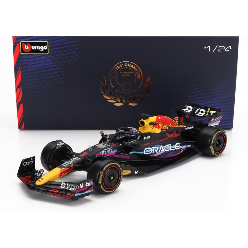 RED BULL | F1  RB19 TEAM ORACLE RED BULL RACING N 1 WORLD CHAMPION WINNER MIAMI GP 2023 MAX VERSTAPPEN – WITH PILOT AND SHOWCASE
