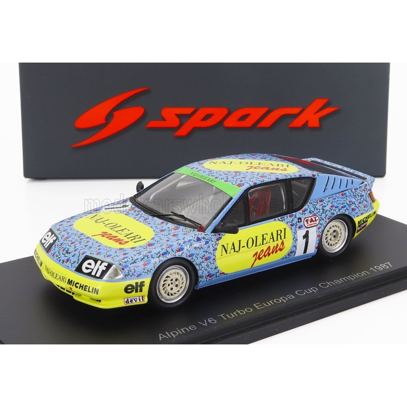 RENAULT | ALPINE V6 TURBO N 1 EUROPA CUP CHAMPION 1987 M.SIGALA