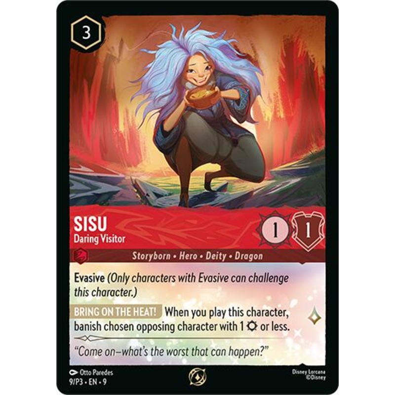 Sisu – Daring Visitor (9/P3) [Promo Cards]