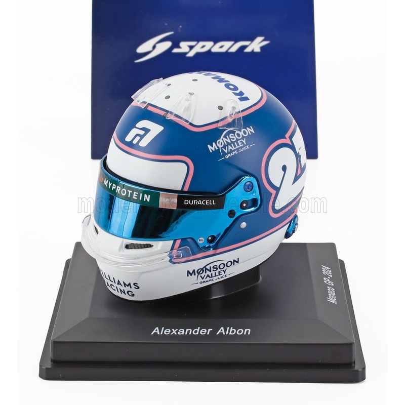 BELL HELMET | CASCO HELMET F1 ALEXANDER ALBON TEAM WILLIAM RACING N 23 MONACO GP 2024