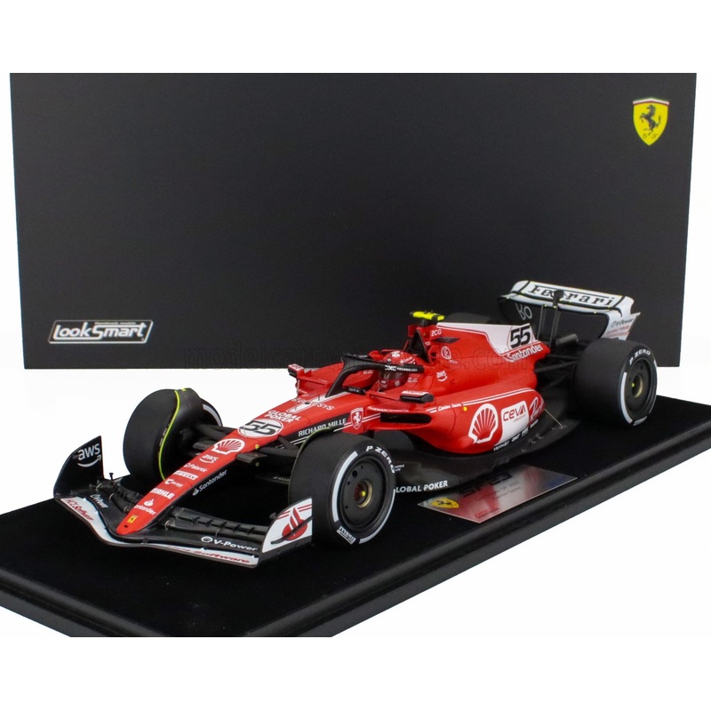 FERRARI | F1  SF-23 TEAM SCUDERIA FERRARI N 55 USA LAS VEGAS GP 2023 CARLOS SAINZ