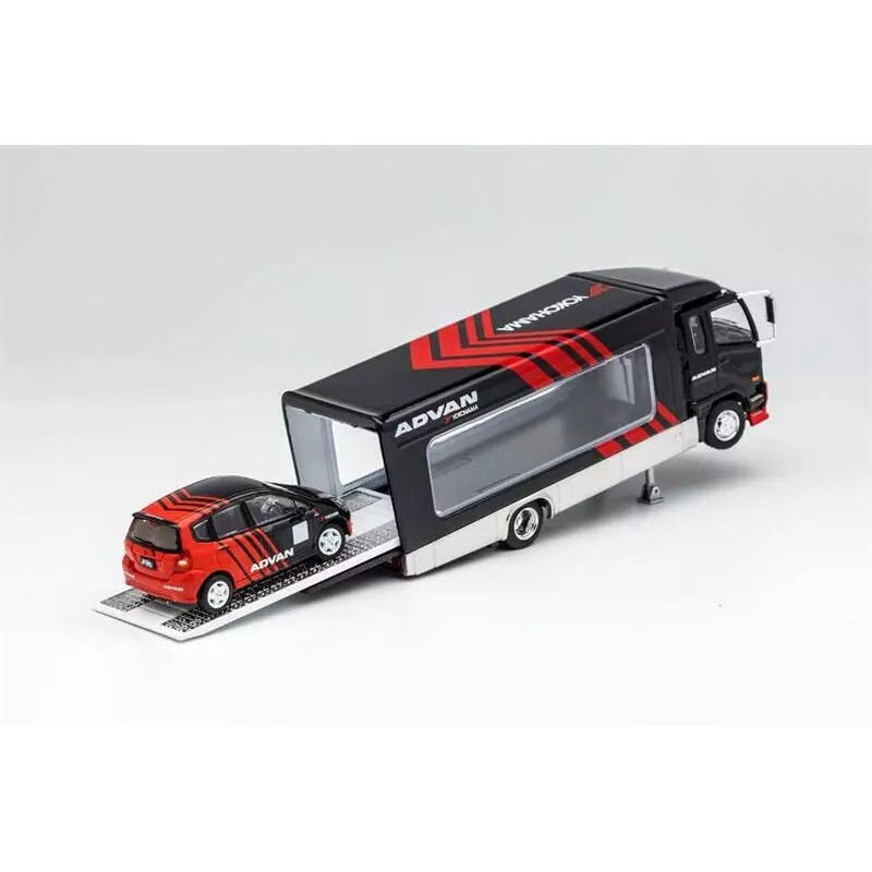 G.C.D 1/64 Mitsubishi Fuso Fighter (1024) 2017 #289 Advan
