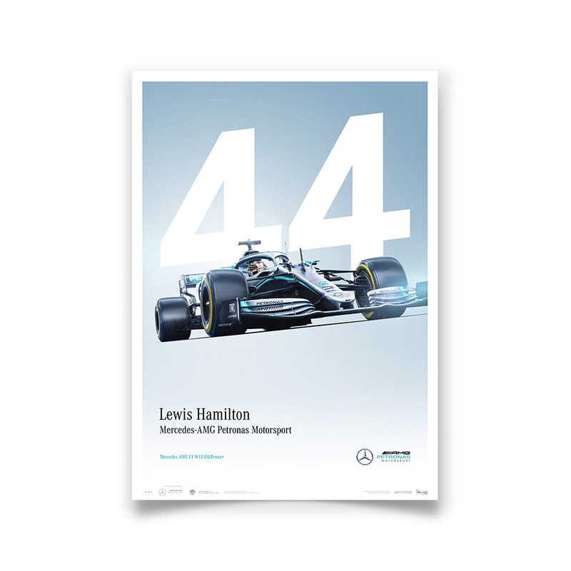 Mercedes-AMG Petronas Motorsport – 2019 Lewis Hamilton – Limited Edition Print