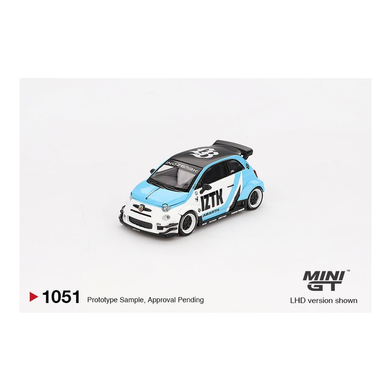 *PREORDER* MINIGT 1:64 ABARTH 595 LB-WORKS x Abas Works IZTK