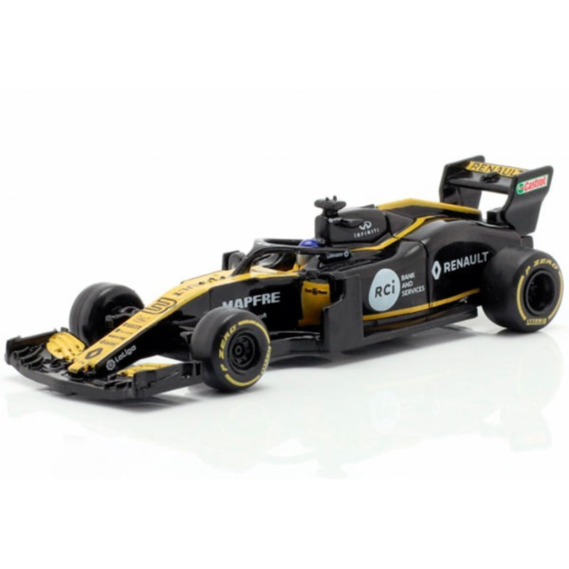 Z Models 2019 Renault RS19 Friction (Pull Back) Formula 1 Car