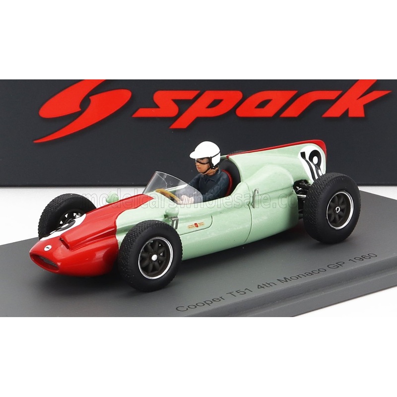 COOPER | F1  T51 N 18 4th MONACO GP 1960 T.BROOKS