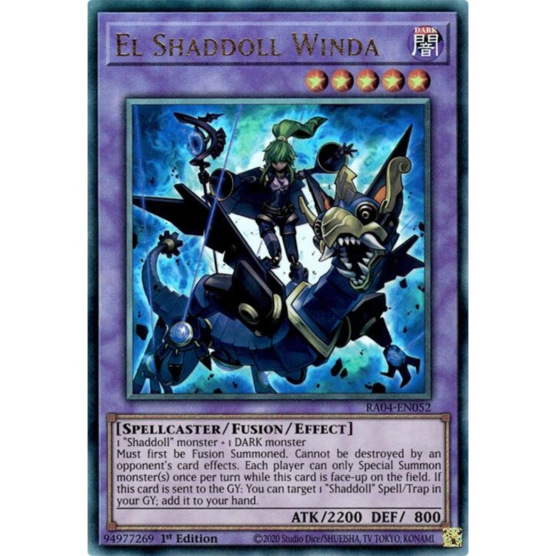 El Shaddoll Winda [RA04-EN052] Prismatic Ultimate Rare