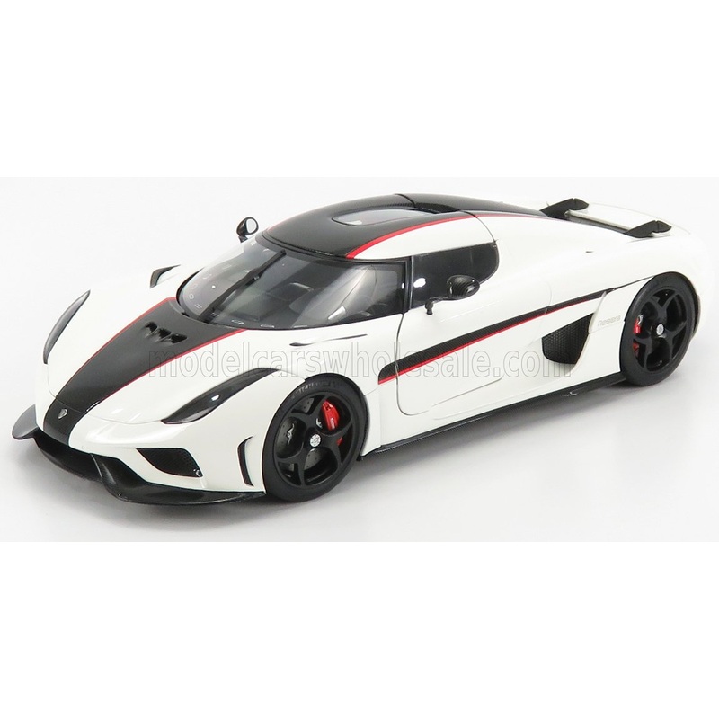 KOENIGSEGG – REGERA 2016 – WHITE BLACK CARBON RED