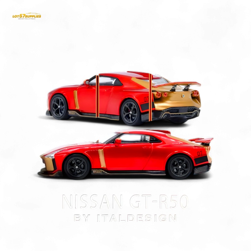 (Pre-Order) INNO64 R50 GT-R – Red 1:64