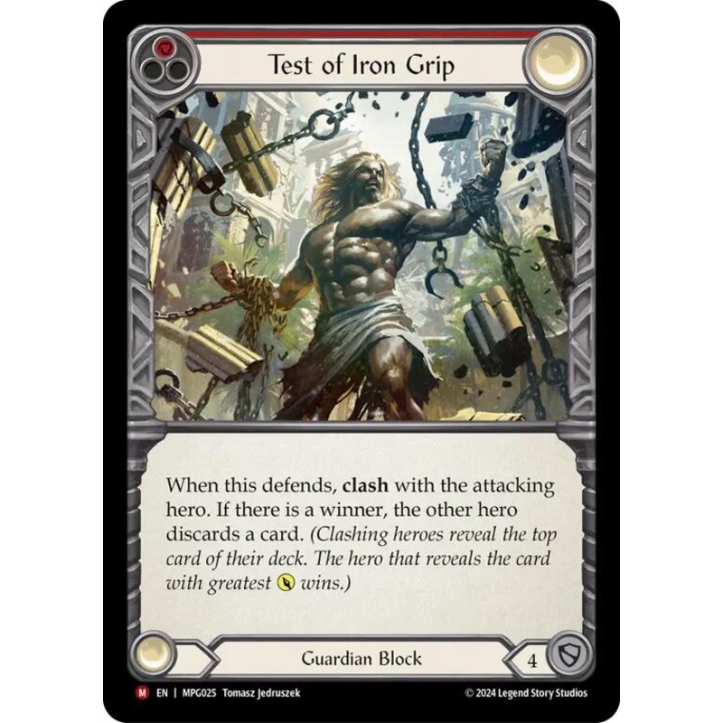 Test of Iron Grip [MPG025] (Mastery Pack Guardian)