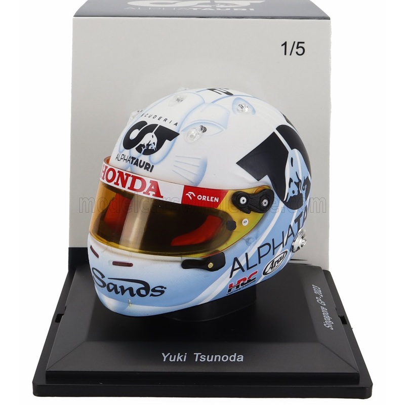 ARAI HELMET | F1  CASCO HELMET AT04 TEAM ALPHA TAURI N 22 SINGAPORE GP 2023 YUKI TSUNODA