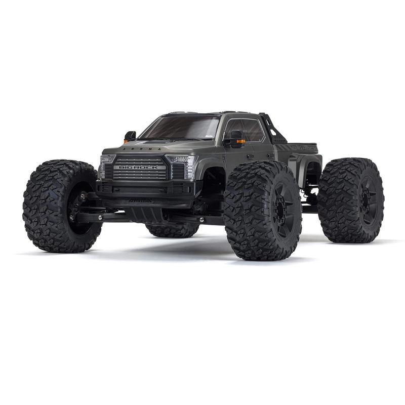 Big Rock 1/7th 6S BLX Monster Truck RTR – Gunmetal