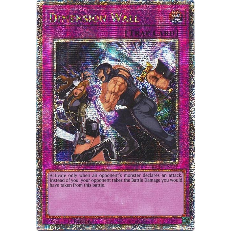 Dimension Wall [RA04-EN127] Quarter Century Secret Rare