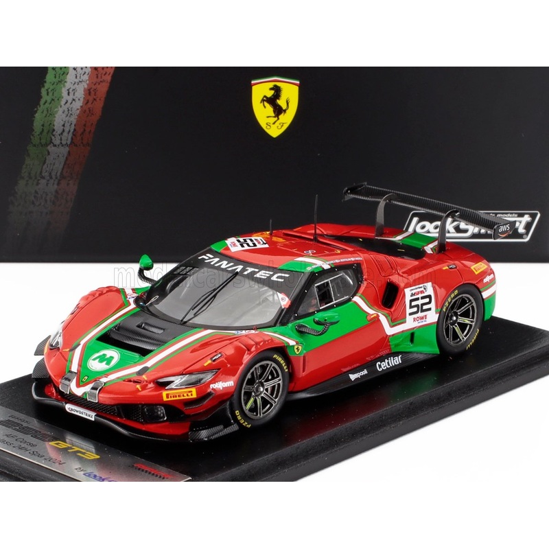 FERRARI | 296 GT3 3.0L TWIN TURBO V6 TEAM AF CORSE N 52 24h SPA 2024 ANDREA BERTOLINI – JEF MACHIELS – LOUIS MACHIELS – TOMMASO MOSCA