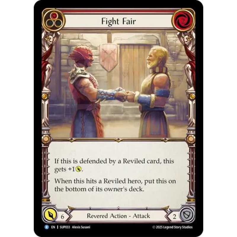 Fight Fair [SUP033] (Super Slam)  Rainbow Foil