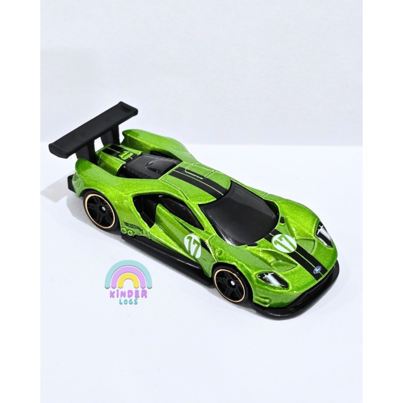 Hot Wheels 2016 Ford GT Race – Green (Uncarded – New)