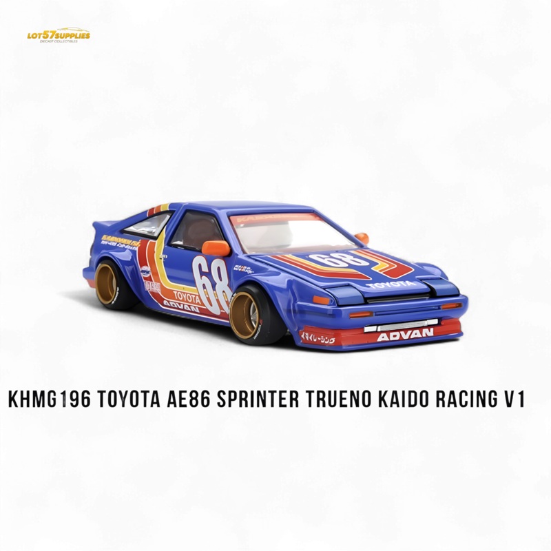 (Pre-Order) Mini GT Toyota AE86 Sprinter Trueno Kaido Racing V1 – 1/64