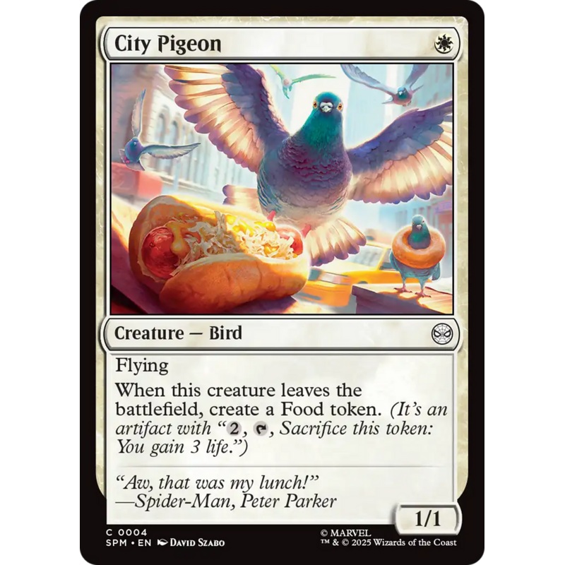 City Pigeon [Marvel’s Spider-Man]