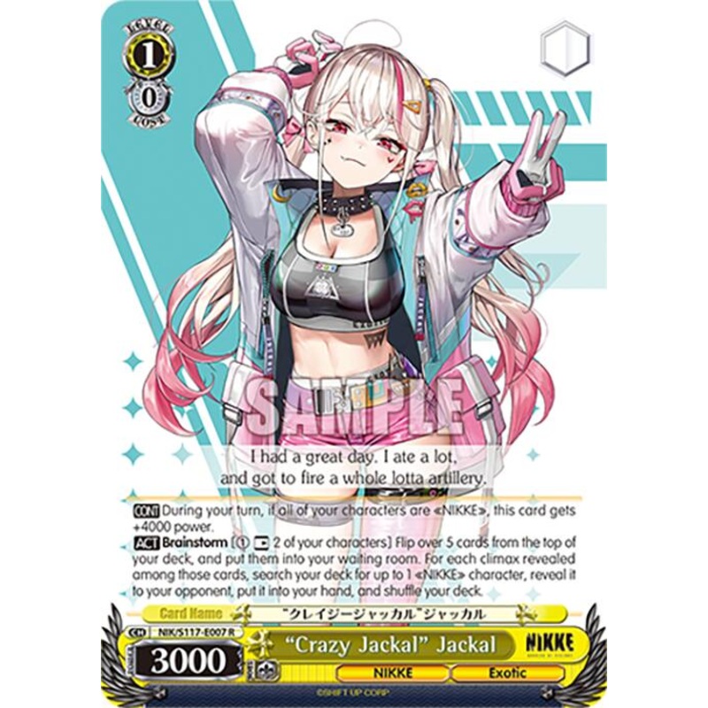 Crazy Jackal Jackal (NIK/S117-E007 R) [GODDESS OF VICTORY: NIKKE]