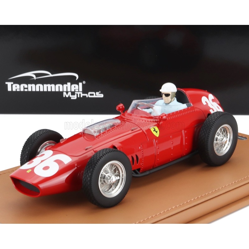 FERRARI | F1  DINO 246/256 TEAM SCUDERIA FERRARI N 36 MONACO GP (with pilot figure) 1960 PHILIP HILL