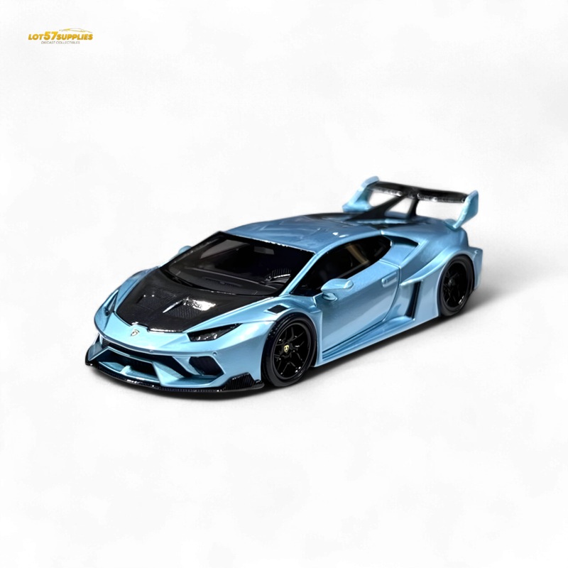 Flame Huracan LP610-4 LWBK WideBody Resin – ICE BLUE LBWK 1:64